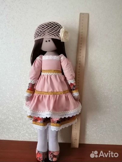Текстильная интерьерная кукла