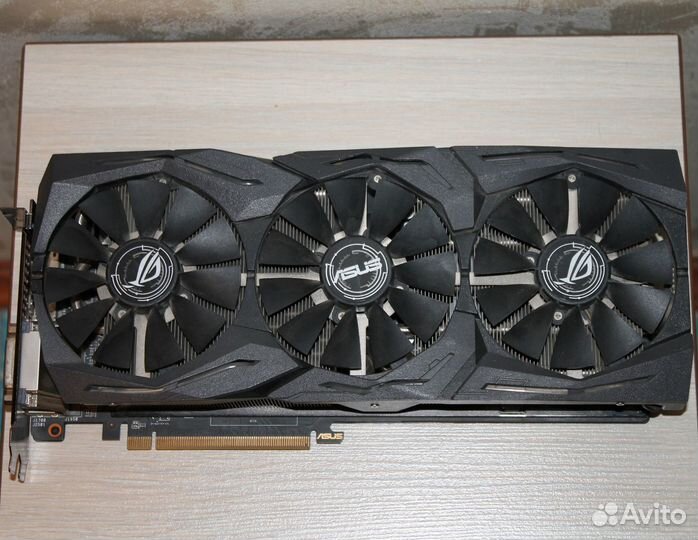 Видеокарта Asus AMD Radeon RX 580 strix OC 8GB