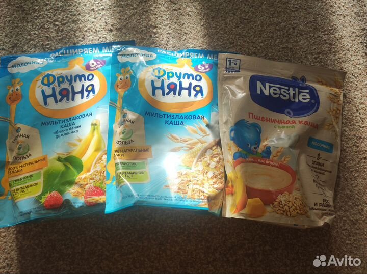 Детские каши молочные