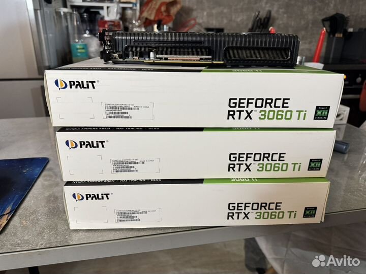 Видеокарта rtx 3060ti palit 8 Gb