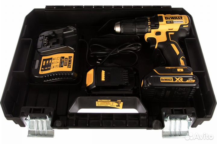 Бесщеточная дрель-шуруповерт dewalt 18.0 В XR DCD7