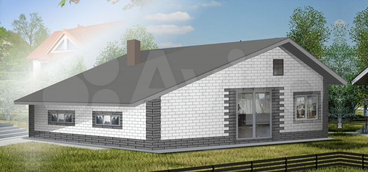 Дом 136,4 м² на участке 8 сот.