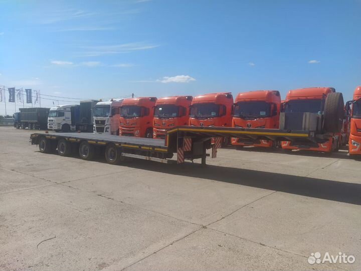 Полуприцеп трал (тяжеловоз) HRD STTM6N, 2012