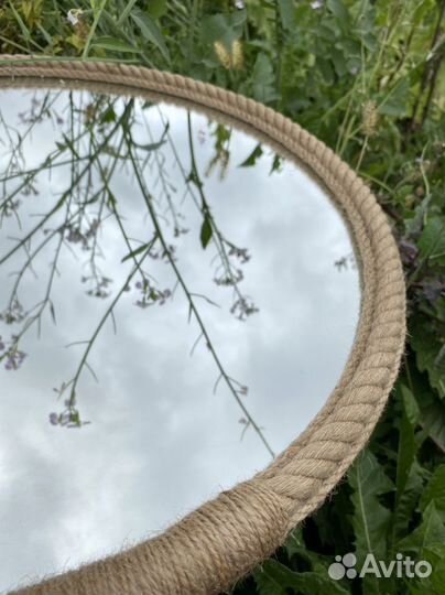 Зеркало 50см ручной работы