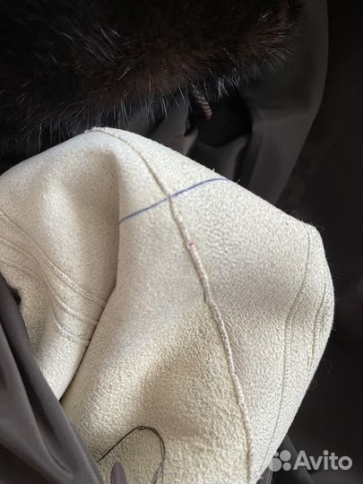 Шуба норковая с капюшоном 42 44