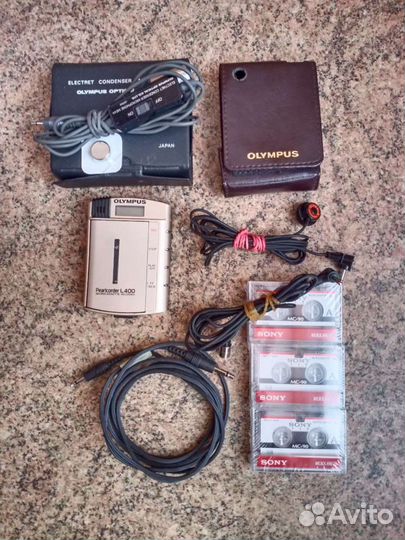 Диктофон Olimpus L400 + комплект микрофонов