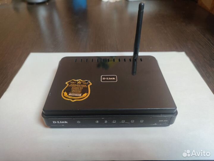 Wi-Fi роутер D-Link DIR-300
