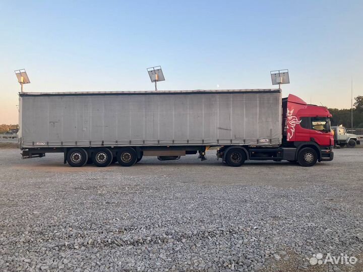 Scania P340 с полуприцепом, 2011