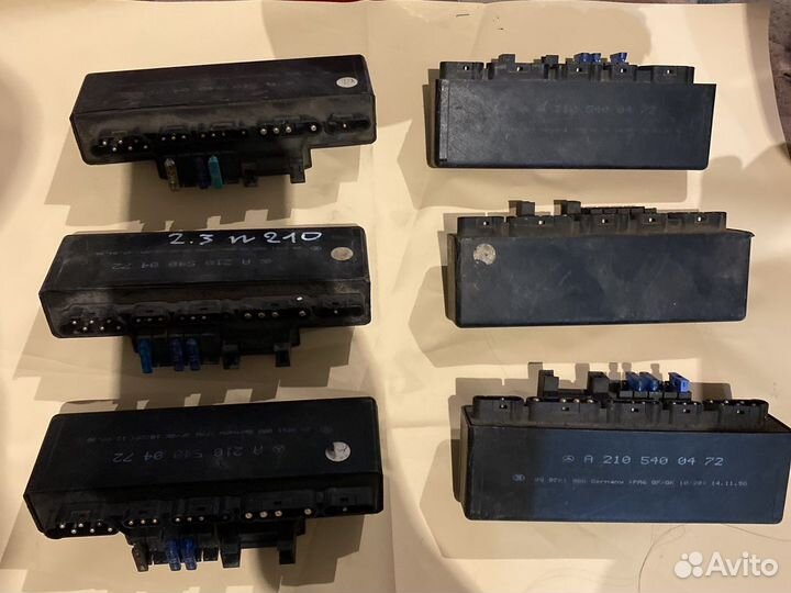 Блок реле мерседес w210