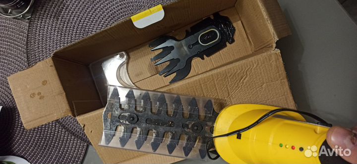 Ножницы садовые аккумуляторные Huter неисправные