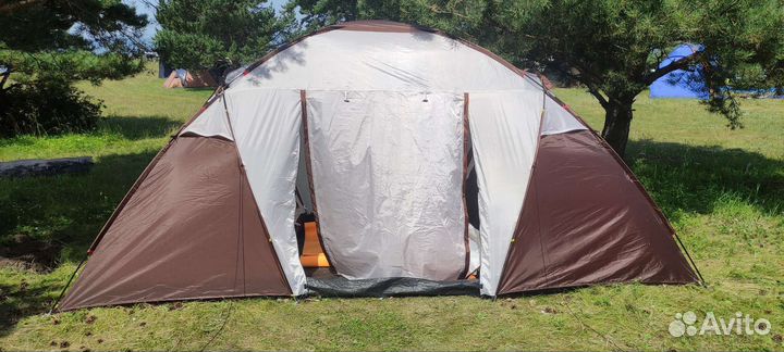 Палатка туристическая 4 местная с тамбуром