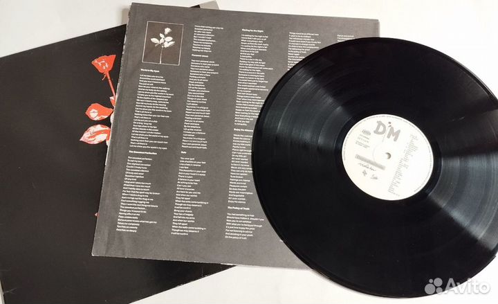 Винтажная виниловая пластинка LP Depeche Mode Viol