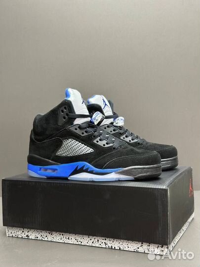 Кроссовки Nike Air Jordan 5 Retro Racer Blue