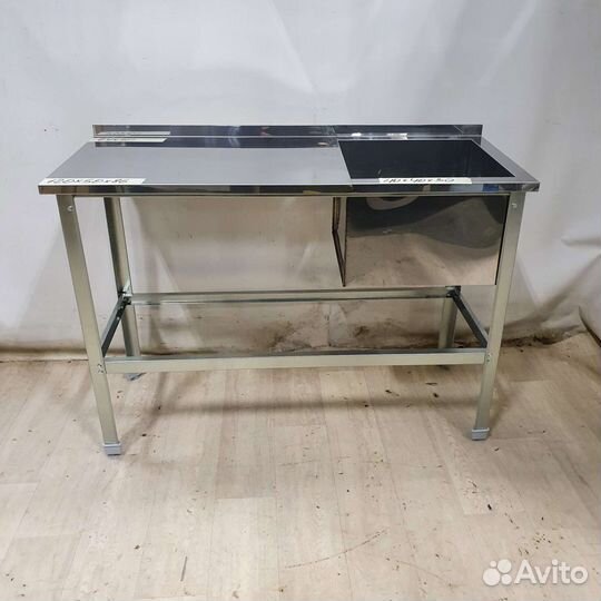 Ванна моечная рабочей поверхностью 120/50