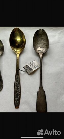 Серебряные ложки новые