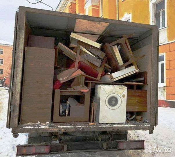 Вывоз мусора с грузчиками и без