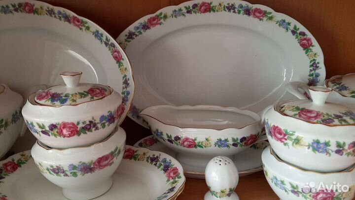 Набор столовой посуды Польша времен СССР