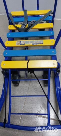 Детские санки на колесах