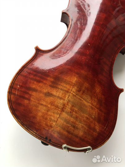 Скрипка мастеровая с двойным усом 4/4 и чехлом