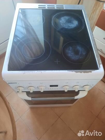 Электроплита стеклокерамика бу