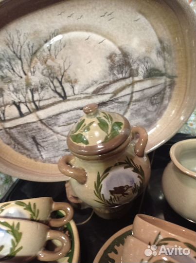 Гжель. Посуда. В профиле много всего