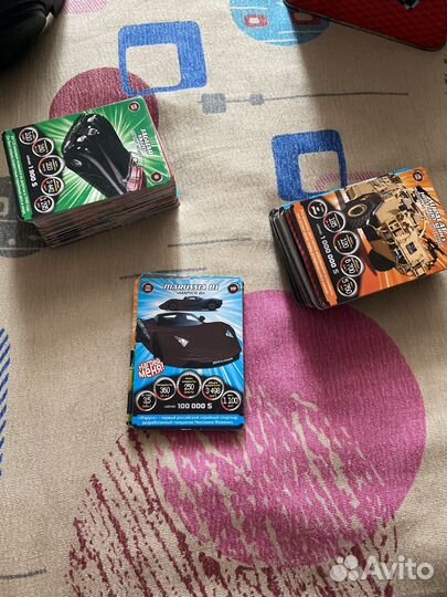 Карточки супергонки