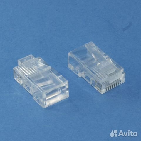Коннектор 8P8C RJ45 LAN под обжим витой пары