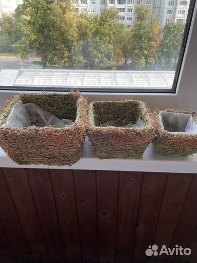 Цветочные горшки и кашпо