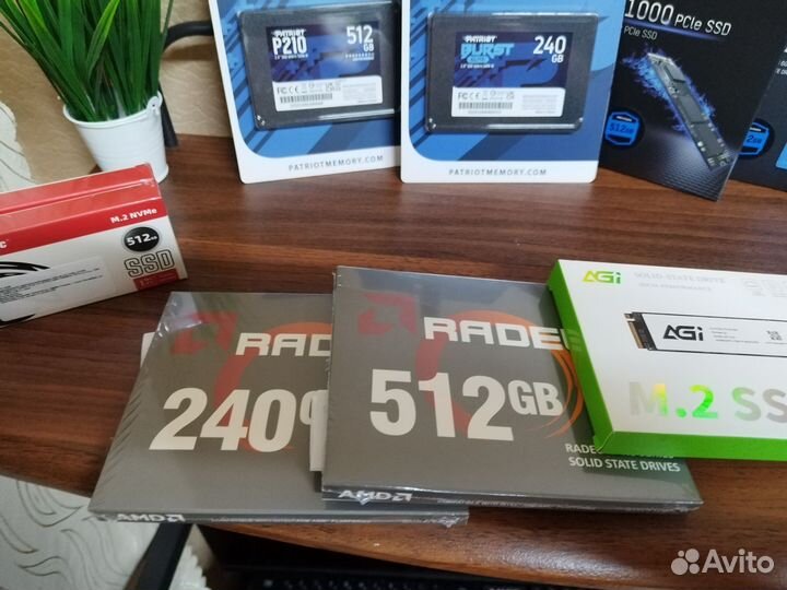 Новые SSD nvme, SATA гарантия 3 года