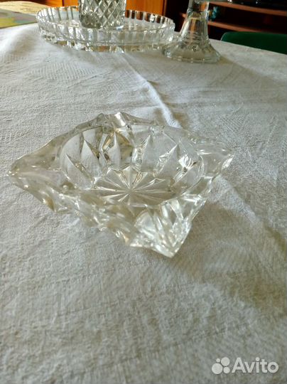 Вазы, бокалы хрустальные СССР