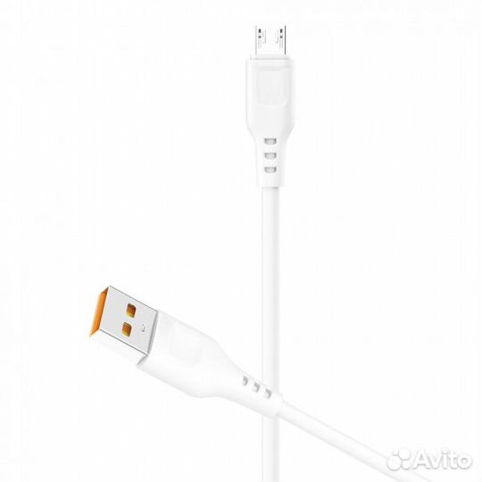 Кабель USB- micro-USB gfpower 01M, 1м, 2.4A