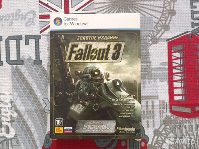 Fallout 3 Золотое издание объявление продам