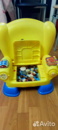 Детский развивающий стульчик fisher price