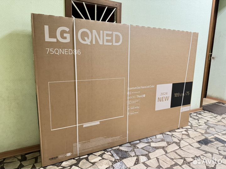 Топовый LG Qned 75qned86T6A 2024г Новинка