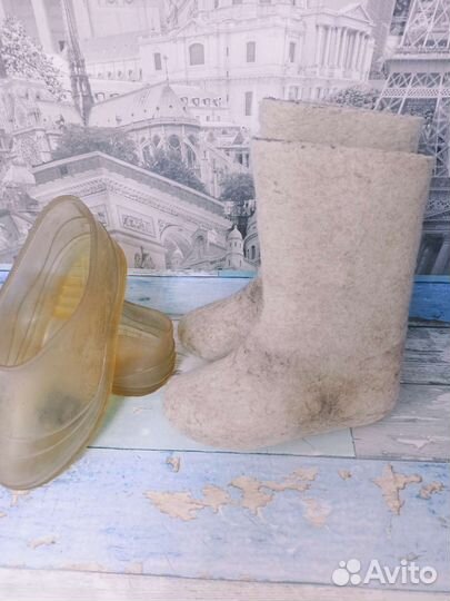 Валенки самокатки детские