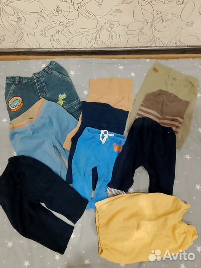 Детские вещи пакетом на мальчика 56-68