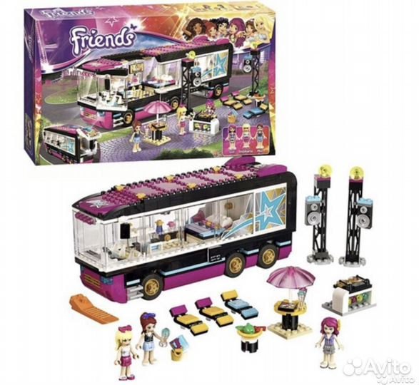 Lego friends гастроли поп звезды, оригинал