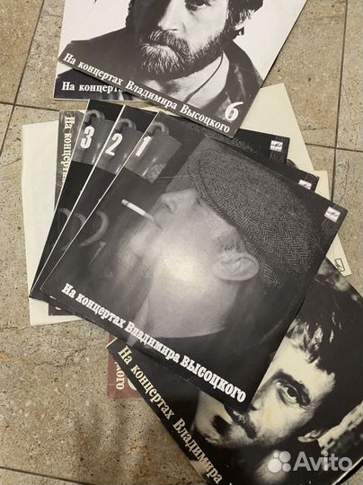 Виниловые пластинки высоцкого