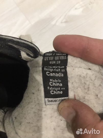 Хоккейные коньки bauer