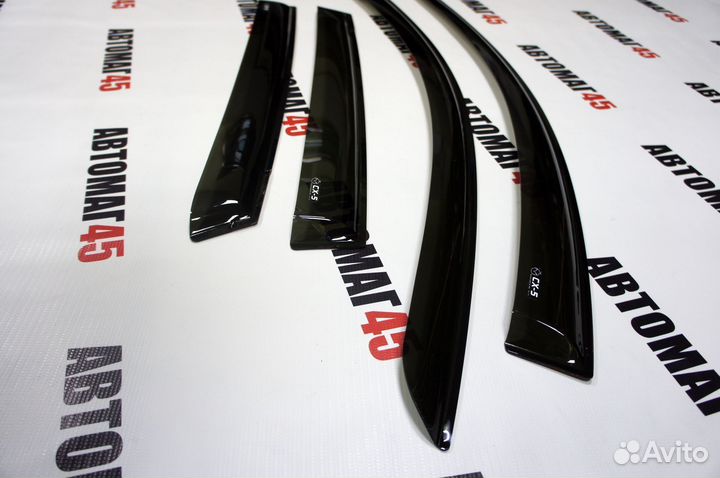 Дефлекторы окон ветровики Mazda CX-5