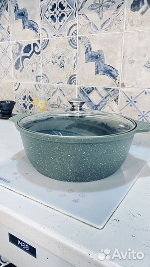 Кастрюля жаровня 4 л kukmara новая