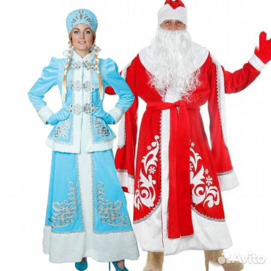 Костюм Деда Мороза Боярский