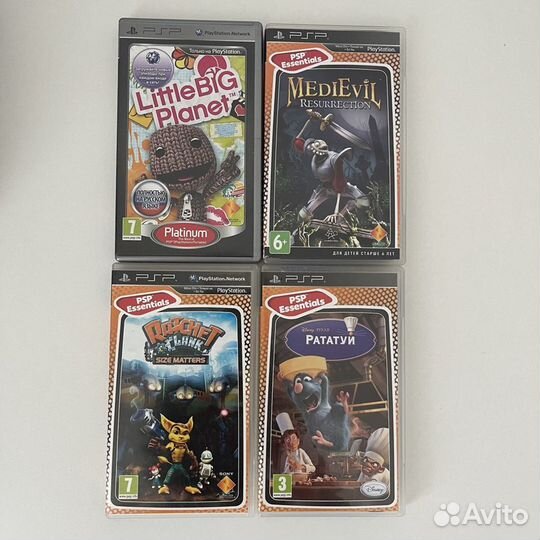 Диски на PSP sony