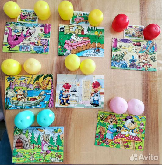 Пазлы из Киндер 90х