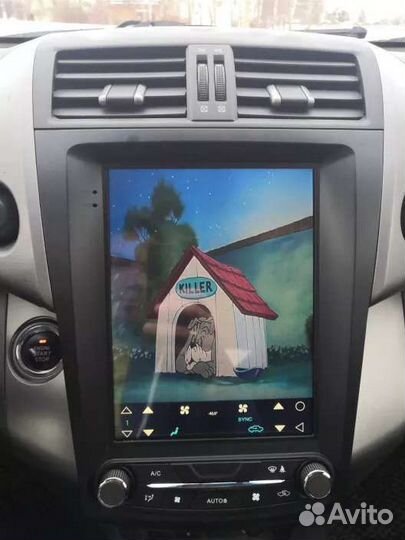 Tesla Teyes Toyota rav4 штатная магнитола android