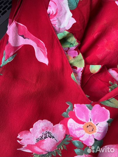 Шёлковое платье Blumarine