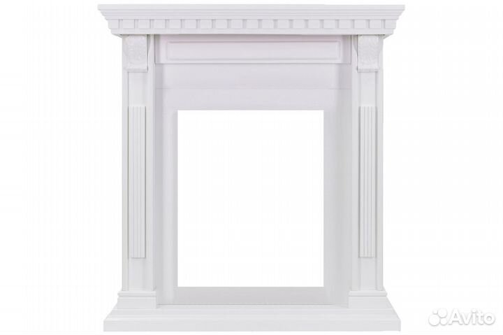 Каминокомплект Orlean - Белый дуб с очагом Danvill