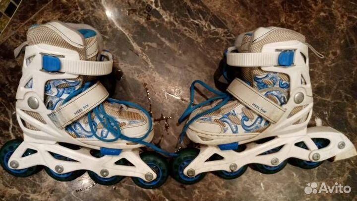 Ролики детские. Раздвижные. Размер 26-31