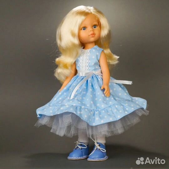 Платье для куклы Паола Рейна 32см