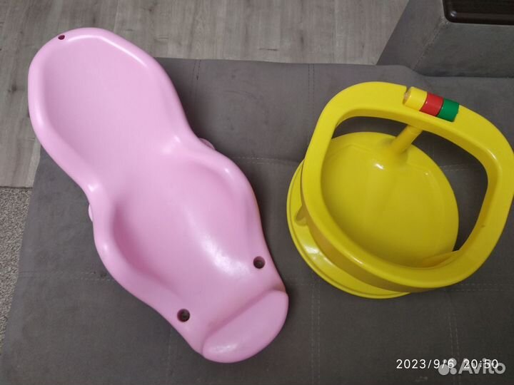 Стульчик и горка для купания